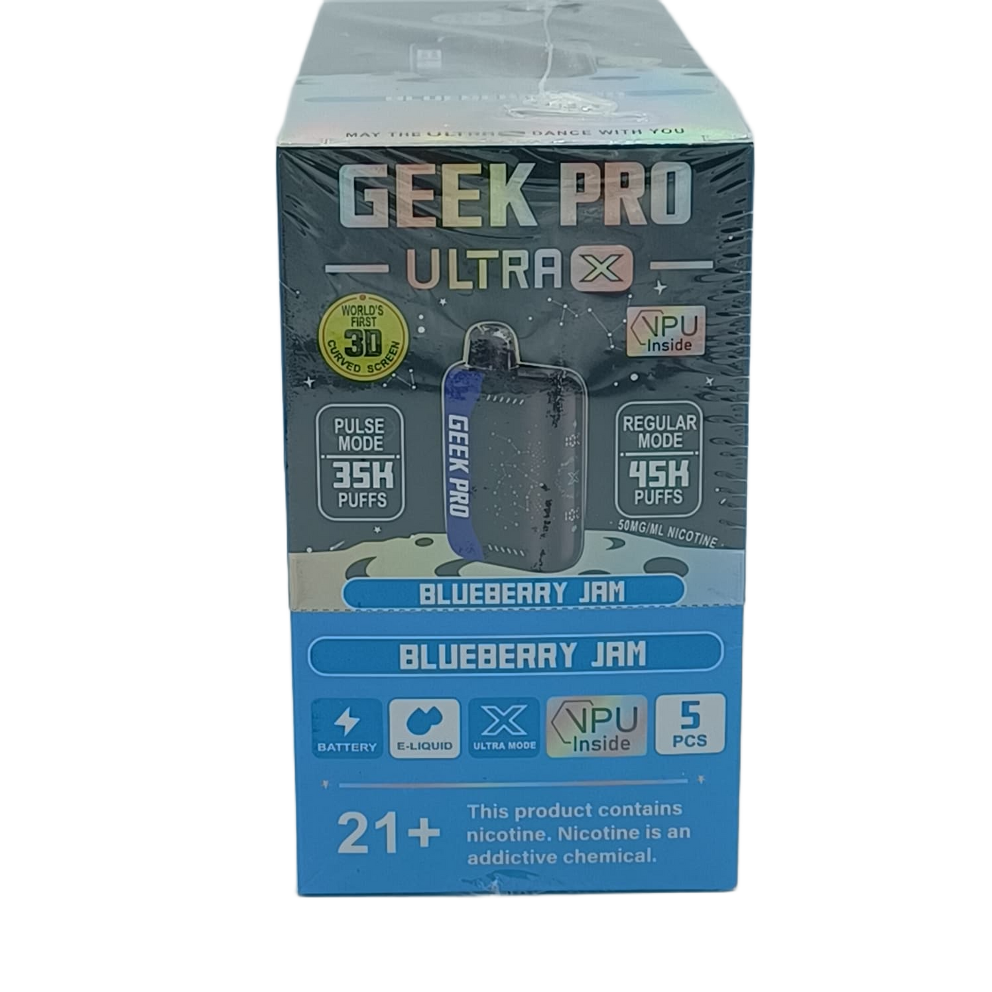 GeekPro UltX Blueberry Jam 5ct