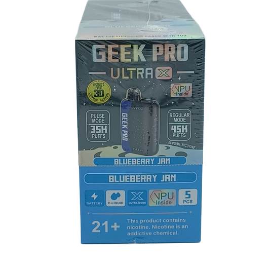 GeekPro UltX Blueberry Jam 5ct