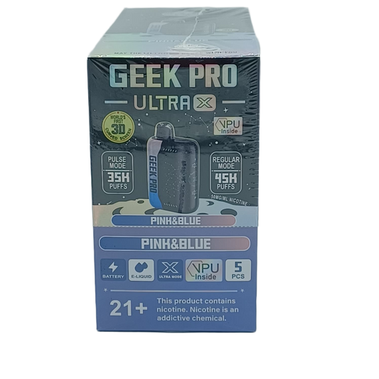 GeekPro UltX Pink&Blue 5ct