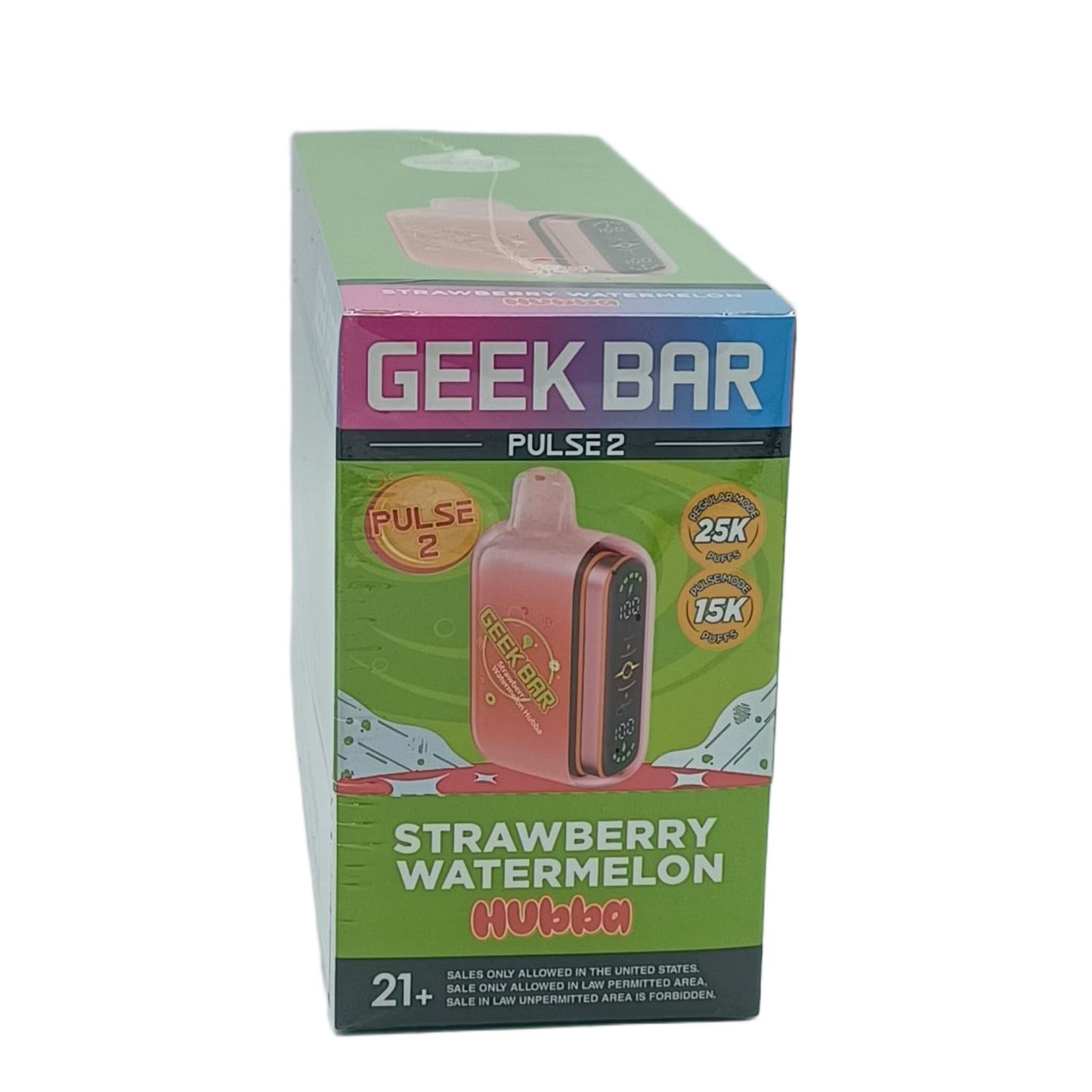 GeekBar Pulse2 Strawberry Melon Hubba 5ct
