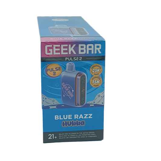 GeekBar Pulse2 Blue Razz Hubba 5ct