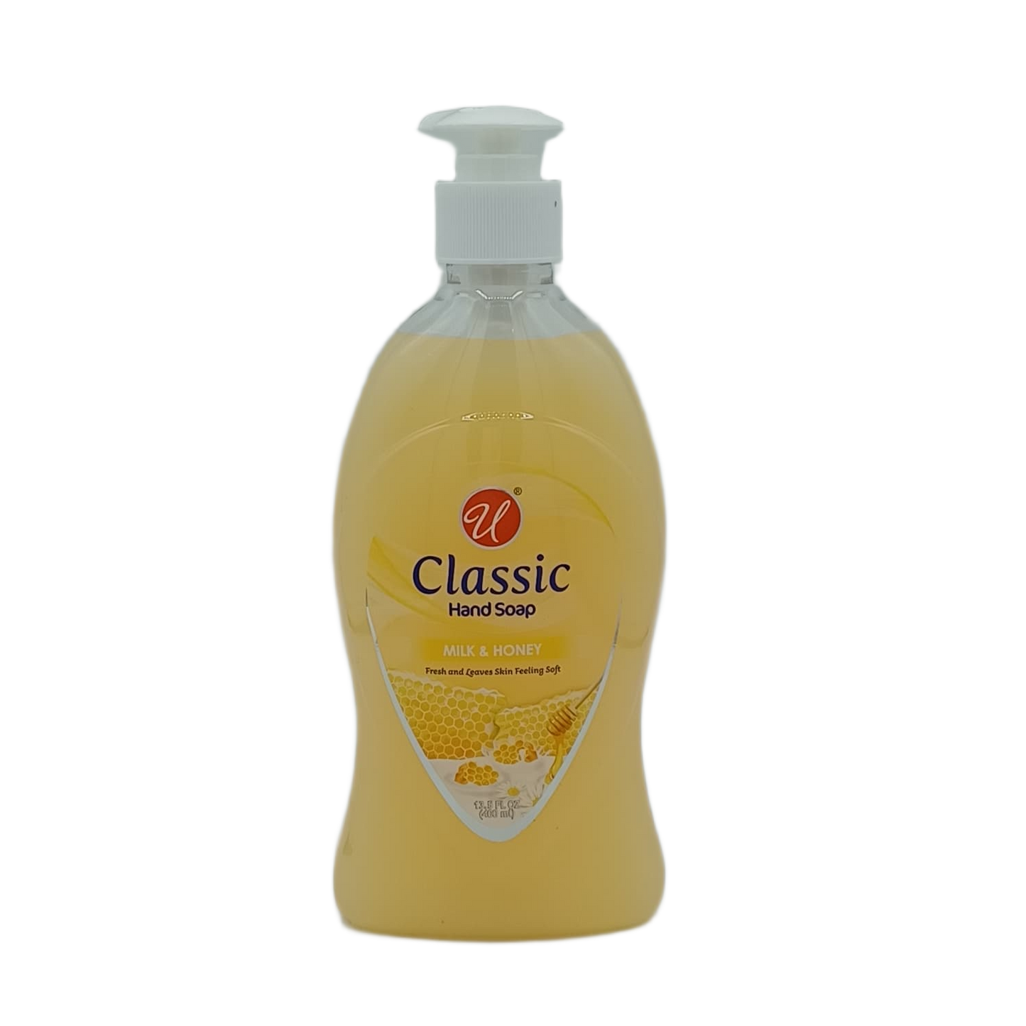 U Hand Soap Classic Milk & Honey 13.5oz