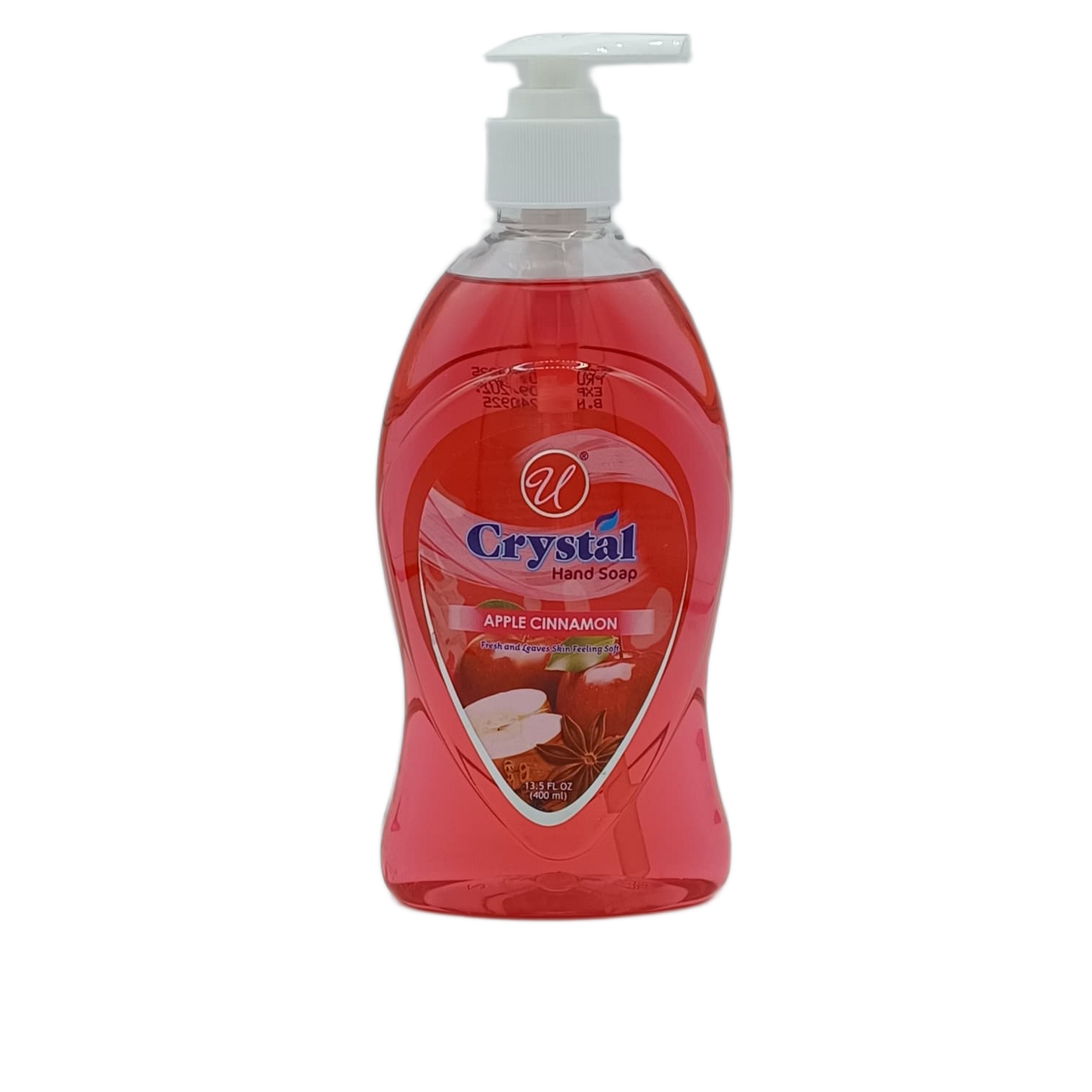 U Hand Soap Crystal Apple Cinnamon 13.5oz