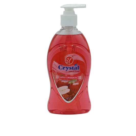 U Hand Soap Crystal Apple Cinnamon 13.5oz