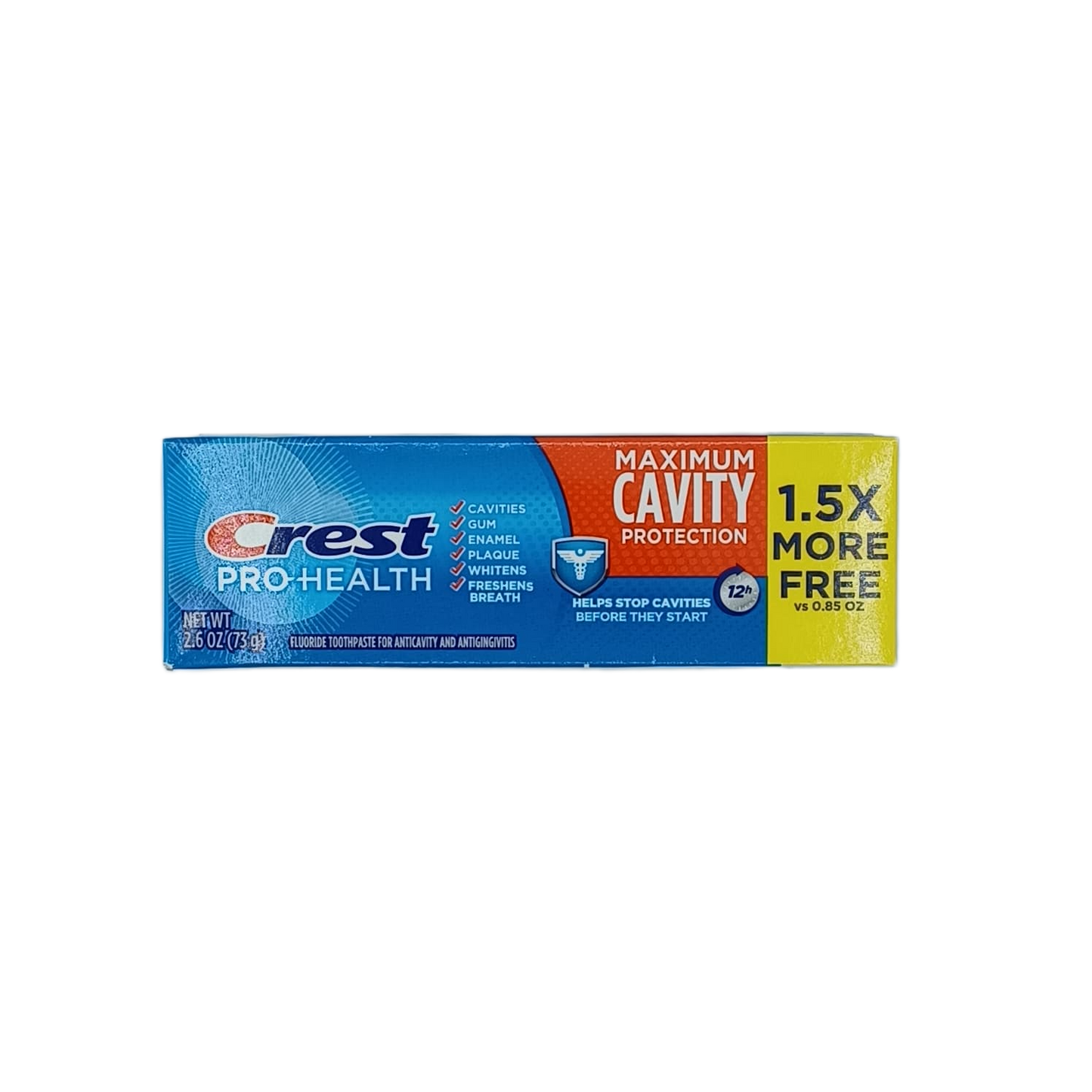 Crest Toothpaste Maximum Cavity Protection 2.6oz