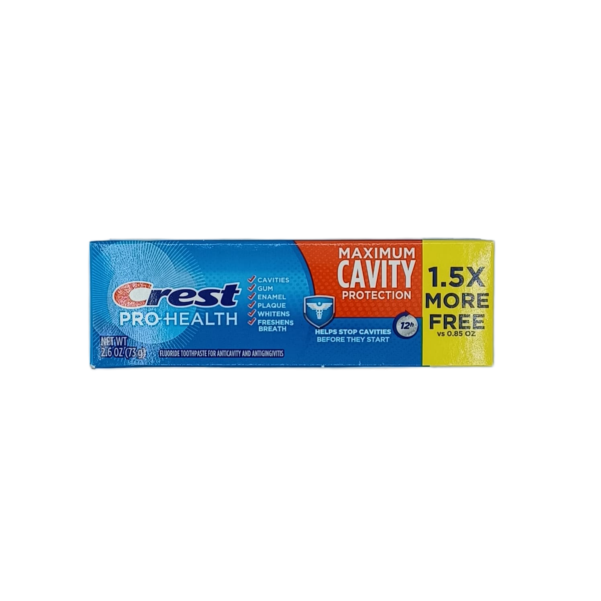 Crest Toothpaste Maximum Cavity Protection 2.6oz