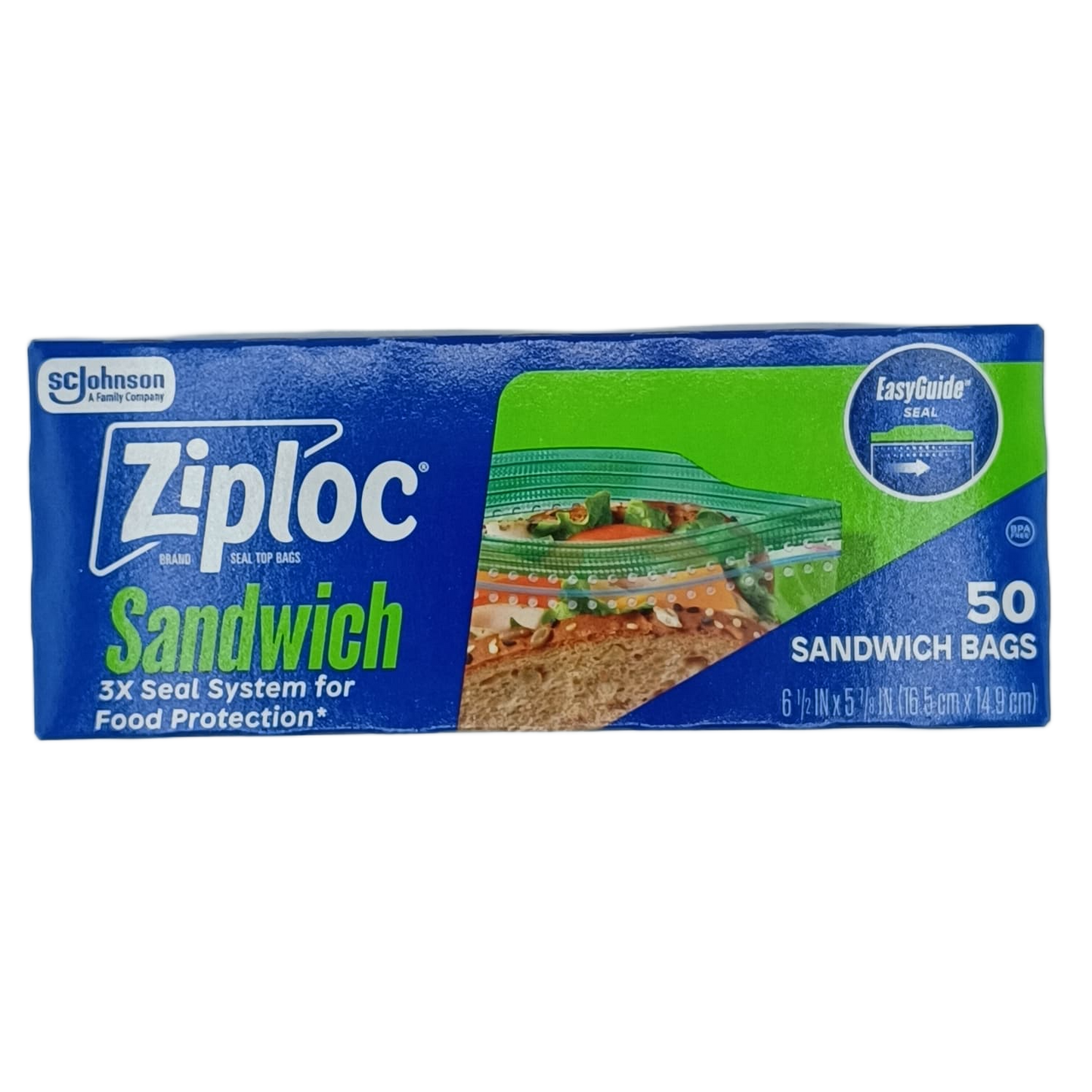 Ziploc Sandwich Bags 50ct