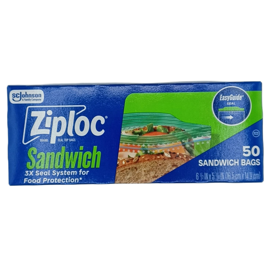 Ziploc Sandwich Bags 50ct