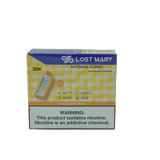 Lost Mary MT35000 Turbo Tropical Lemonade 5ct