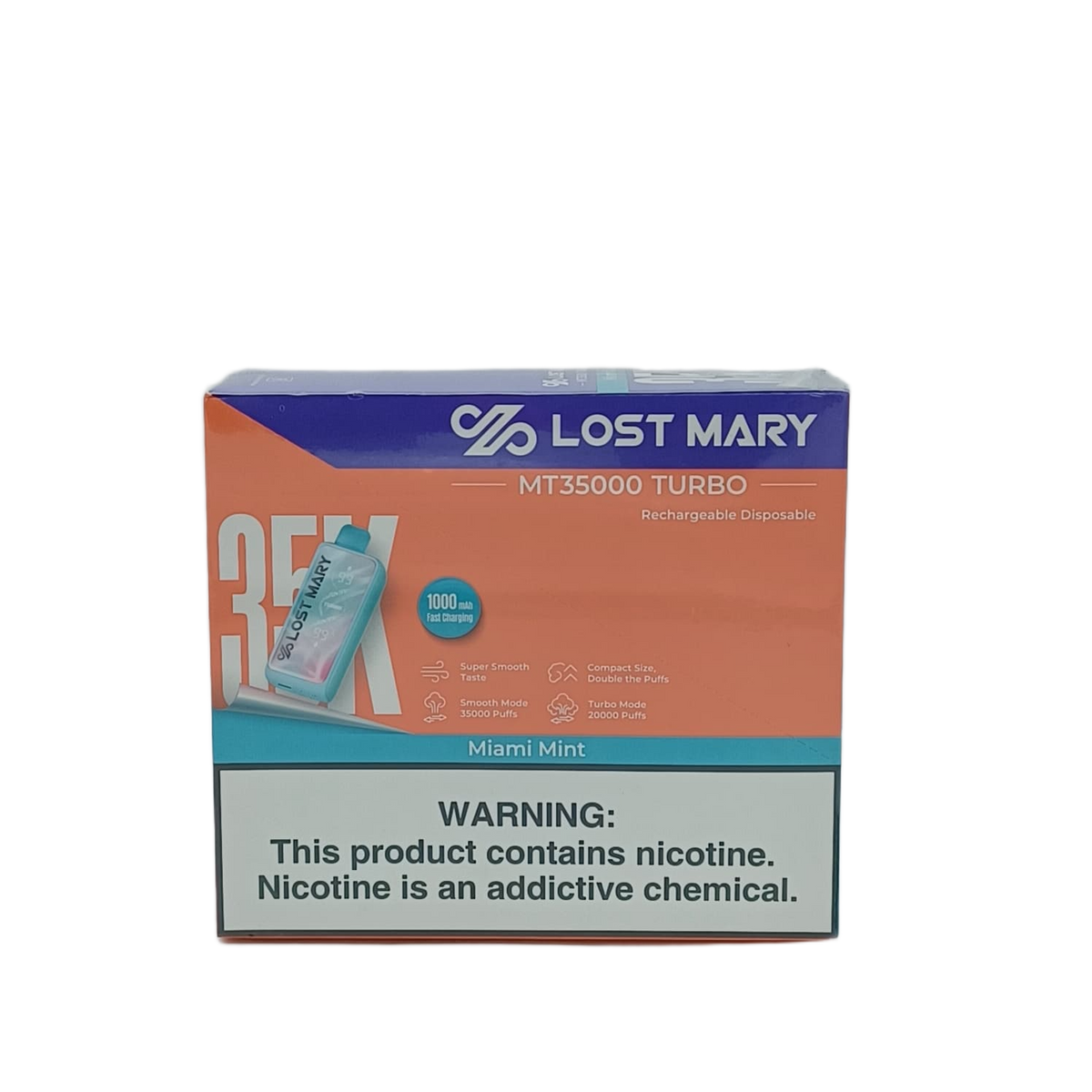 Lost Mary MT35000 Turbo Miami Mint 5ct