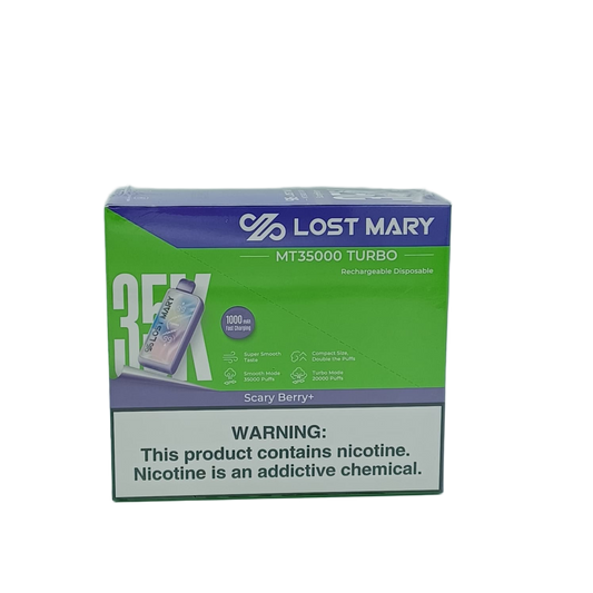 Lost Mary MT35000 Turbo Scary Berry+ 5ct
