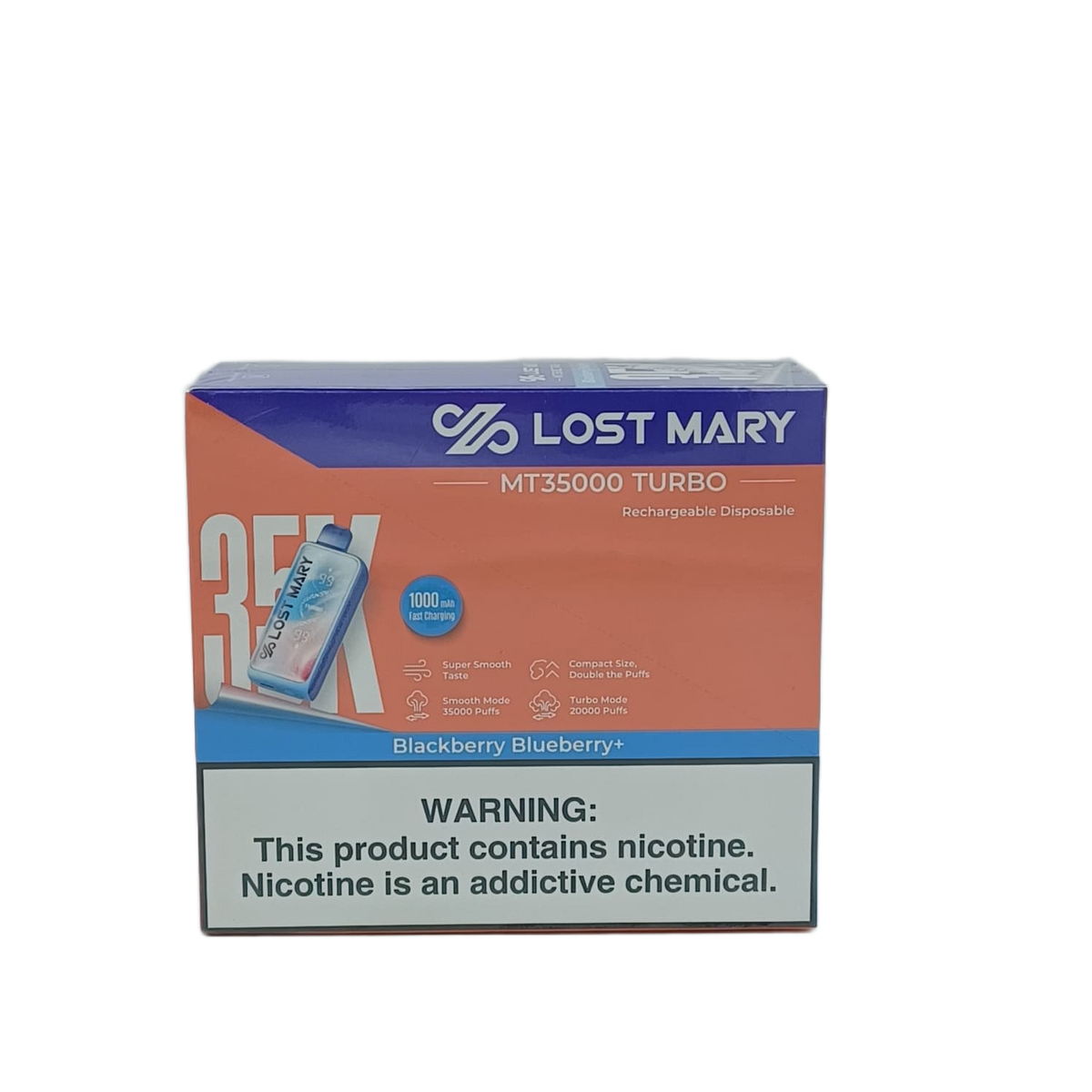 Lost Mary MT35000 Turbo Blackberry Blueberry+ 5ct