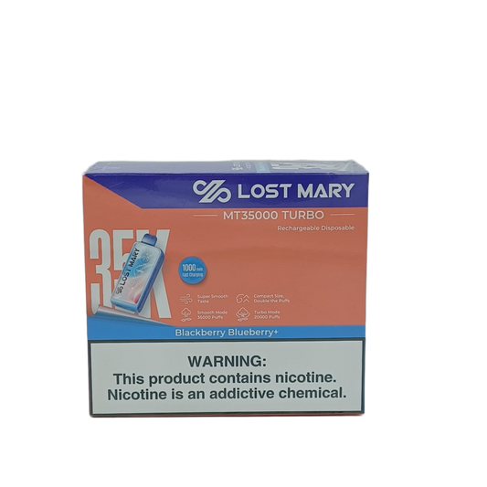 Lost Mary MT35000 Turbo Blackberry Blueberry+ 5ct