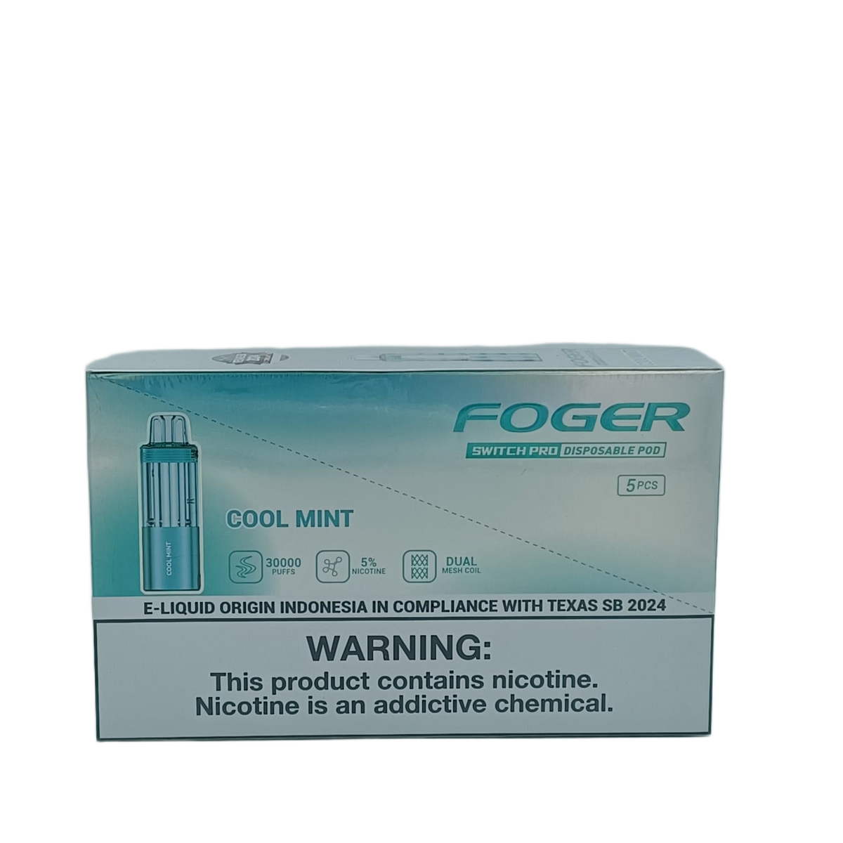 Foger Switch Pro Pod Cool Mint 5ct