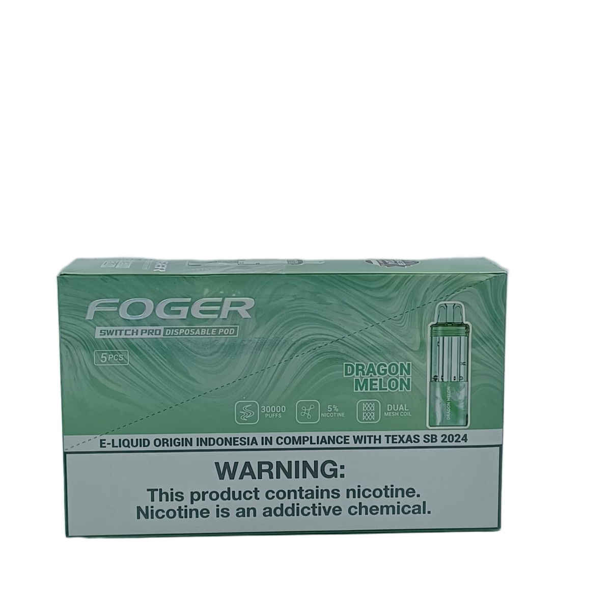 Foger Switch Pro Pod Dragon Melon 5ct