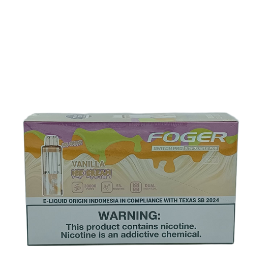 Foger Switch Pro Pod Vanilla Ice Cream 5ct