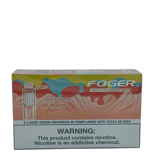 Foger Switch Pro Pod Strawnana Ice Cream 5ct