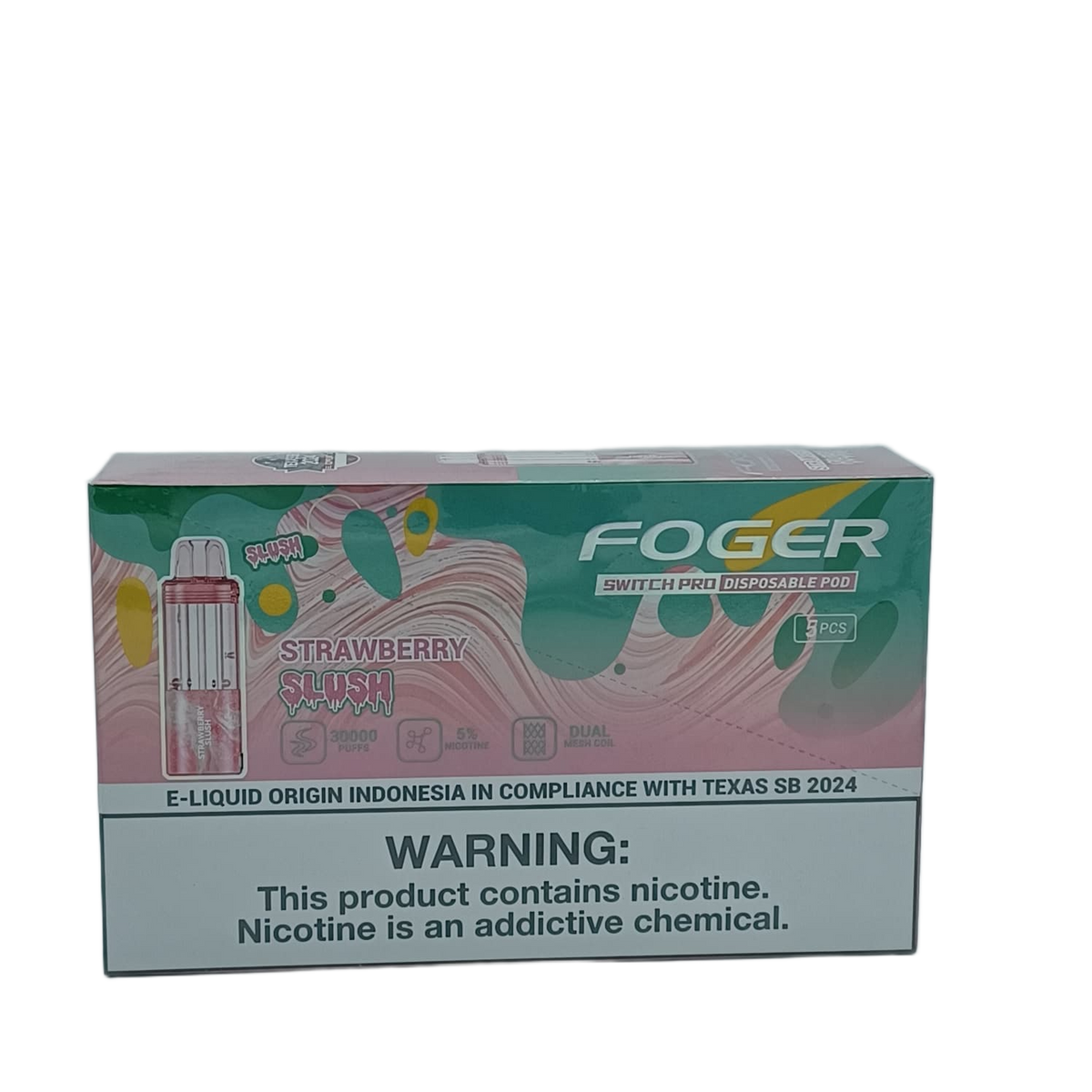 Foger Switch Pro Pod Strawberry Slush 5ct