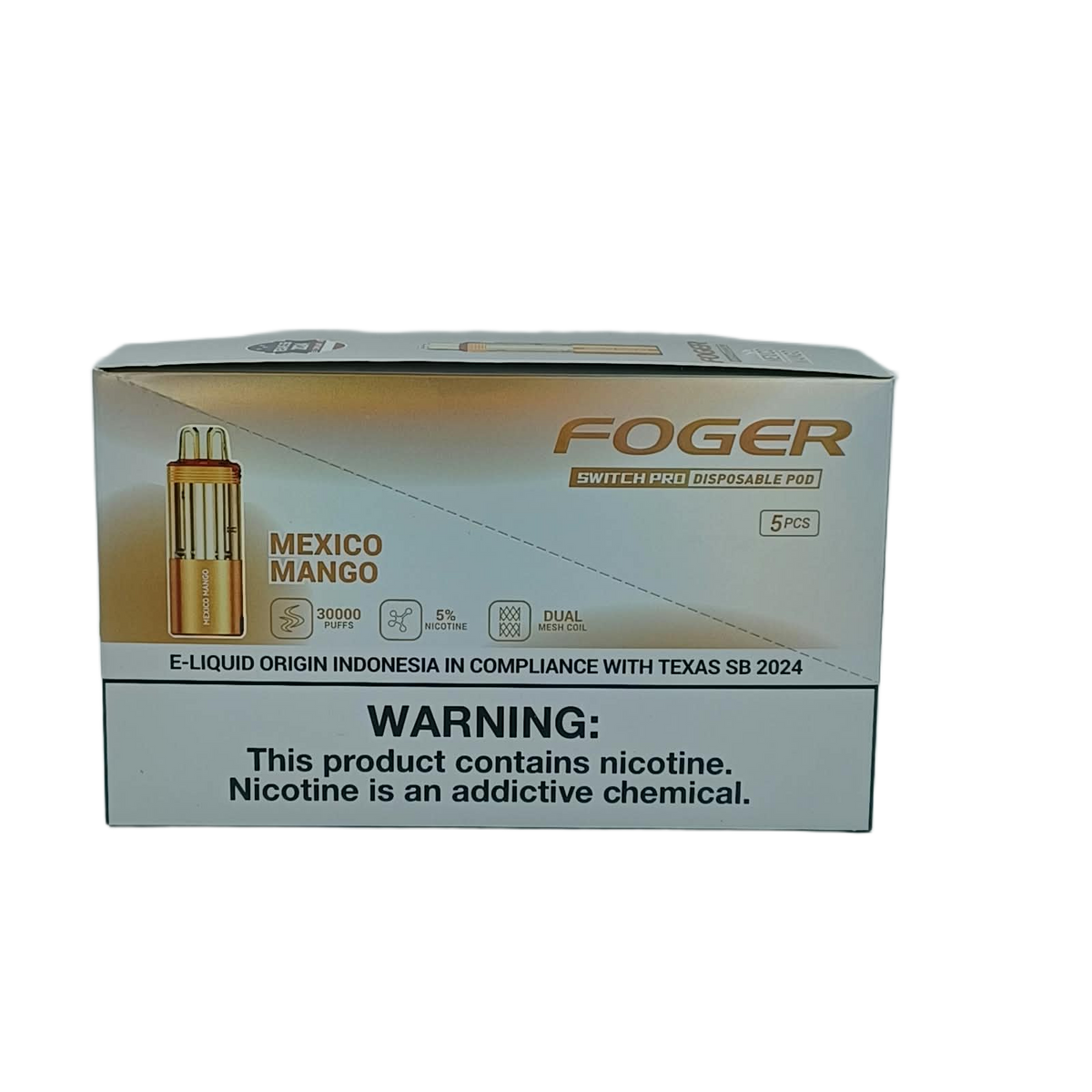 Foger Switch Pro Pod Mexico Mango 5ct