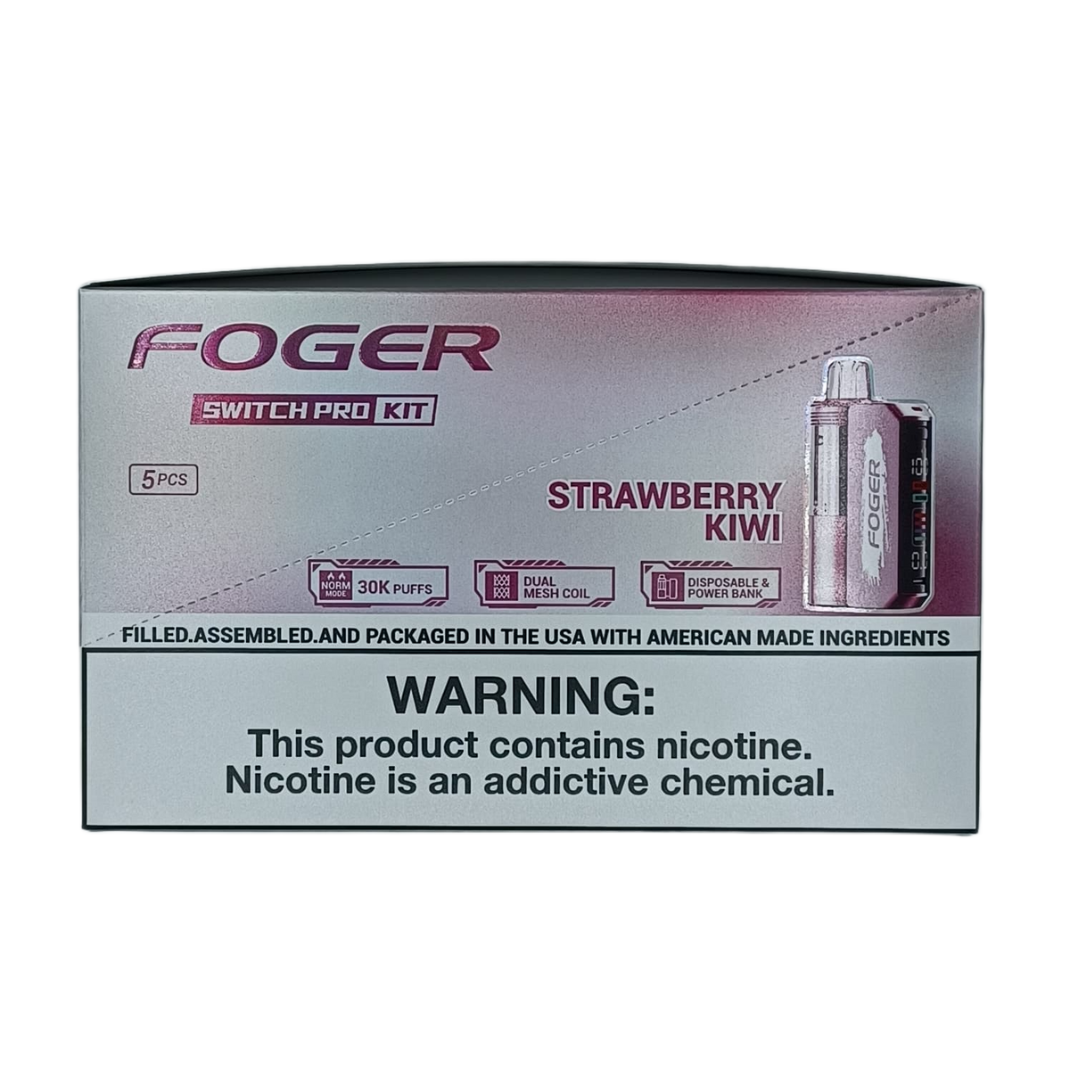 Foger Switch Pro Kit Strawberry Kiwi 5ct