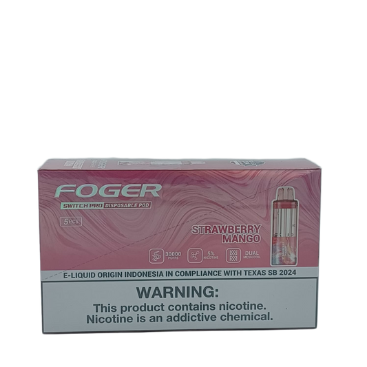 Foger Switch Pro Pod Strawberry Mango 5ct