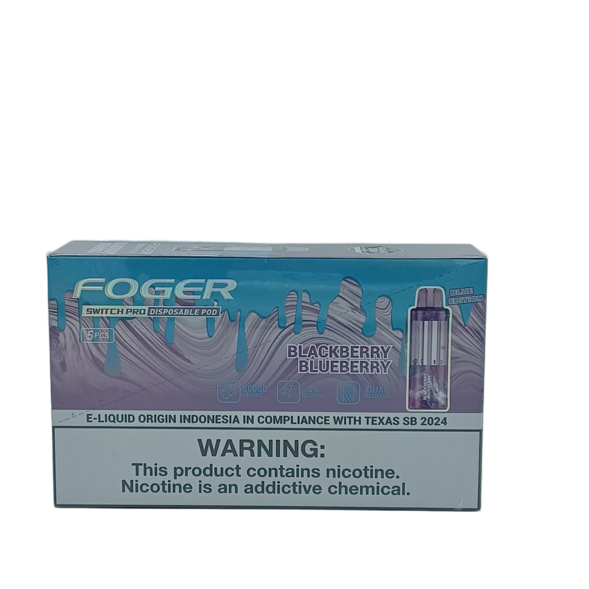Foger Switch Pro Pod Blackberry Blueberry 5ct