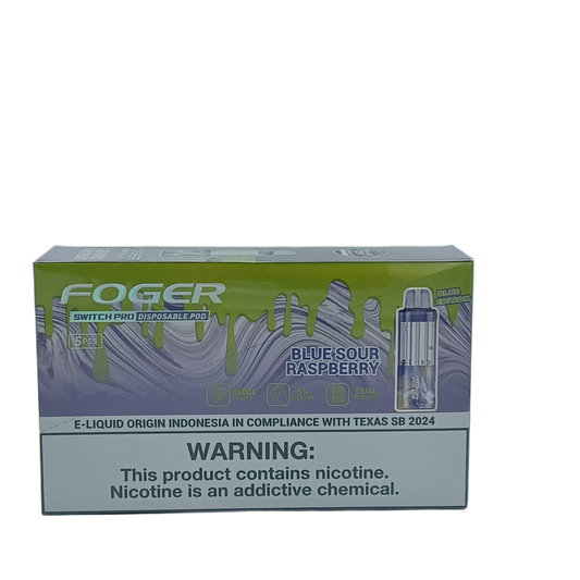 Foger Switch Pro Pod Blue Sour Raspberry 5ct