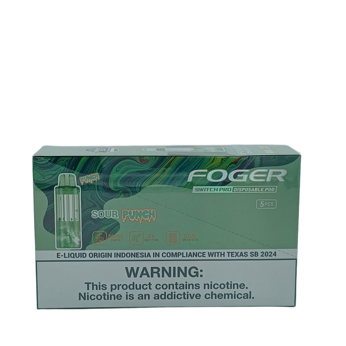 Foger Switch Pro Pod Sour Punch 5ct