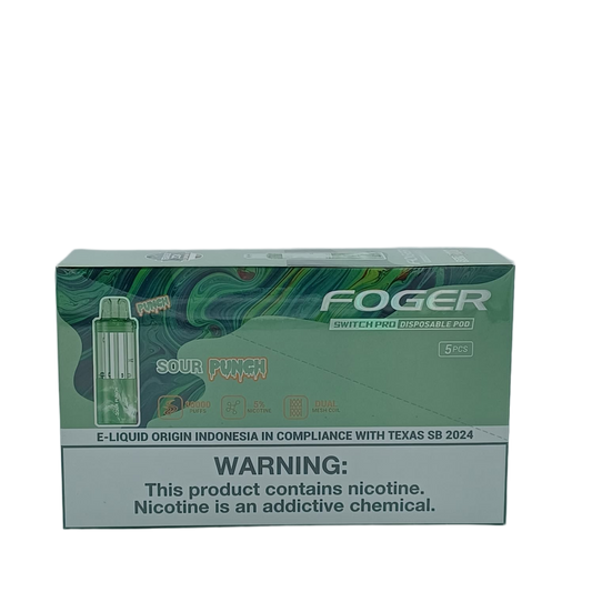 Foger Switch Pro Pod Sour Punch 5ct