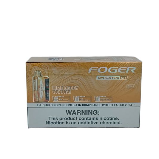 Foger Switch Pro Kit Lime Berry Orange 5ct