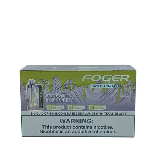 Foger Switch Pro Kit Blue Sour Raspberry 5ct