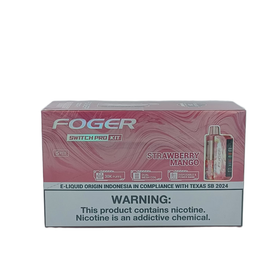 Foger Switch Pro Kit Strawberry Mango 5ct