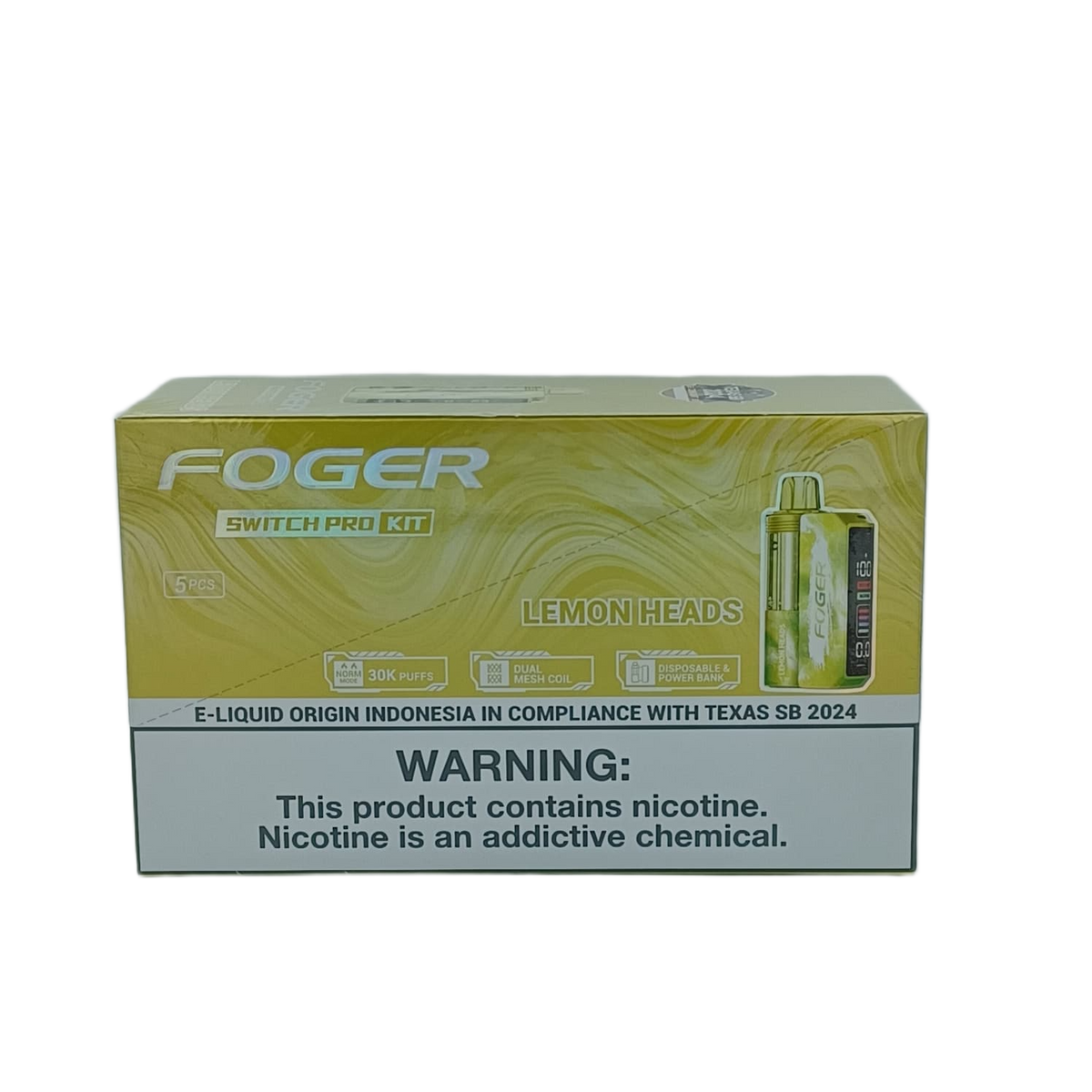 Foger Switch Pro Kit Lemon Heads 5ct