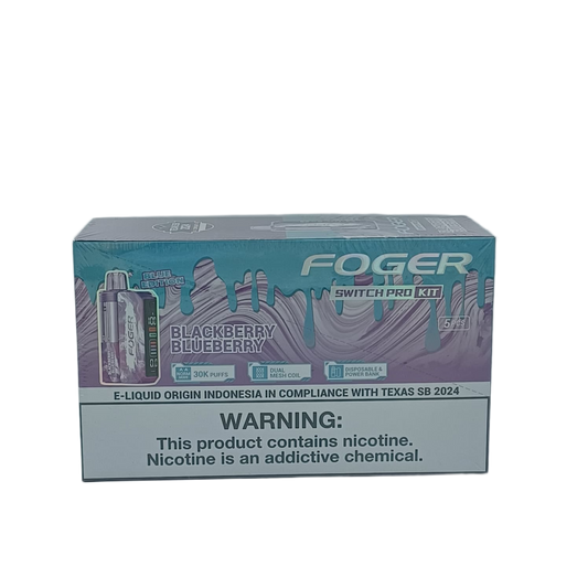 Foger Switch Pro Kit Blackberry Blueberry 5ct