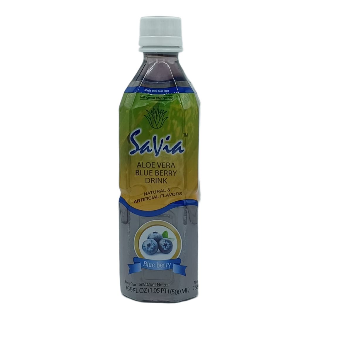 Savia Aloe Blueberry 16.9oz/12ct