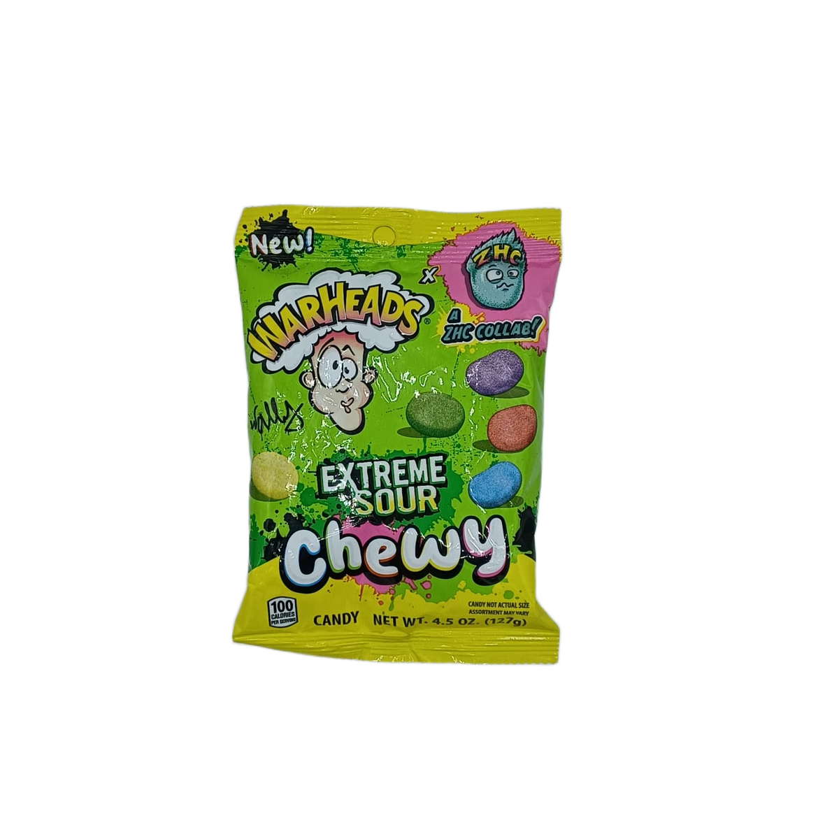 WarHeads Extreme Sour Chewy 2oz PEG