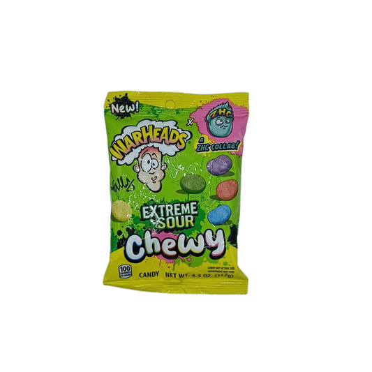 WarHeads Extreme Sour Chewy 2oz PEG