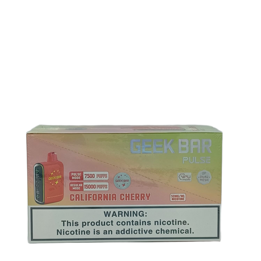 GeekBarPulse California Cherry 5ct