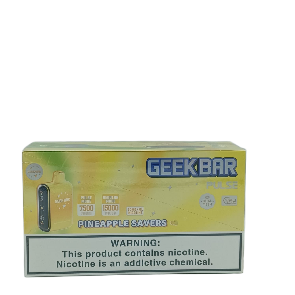 GeekBarPulse Pineapple Savers 5ct
