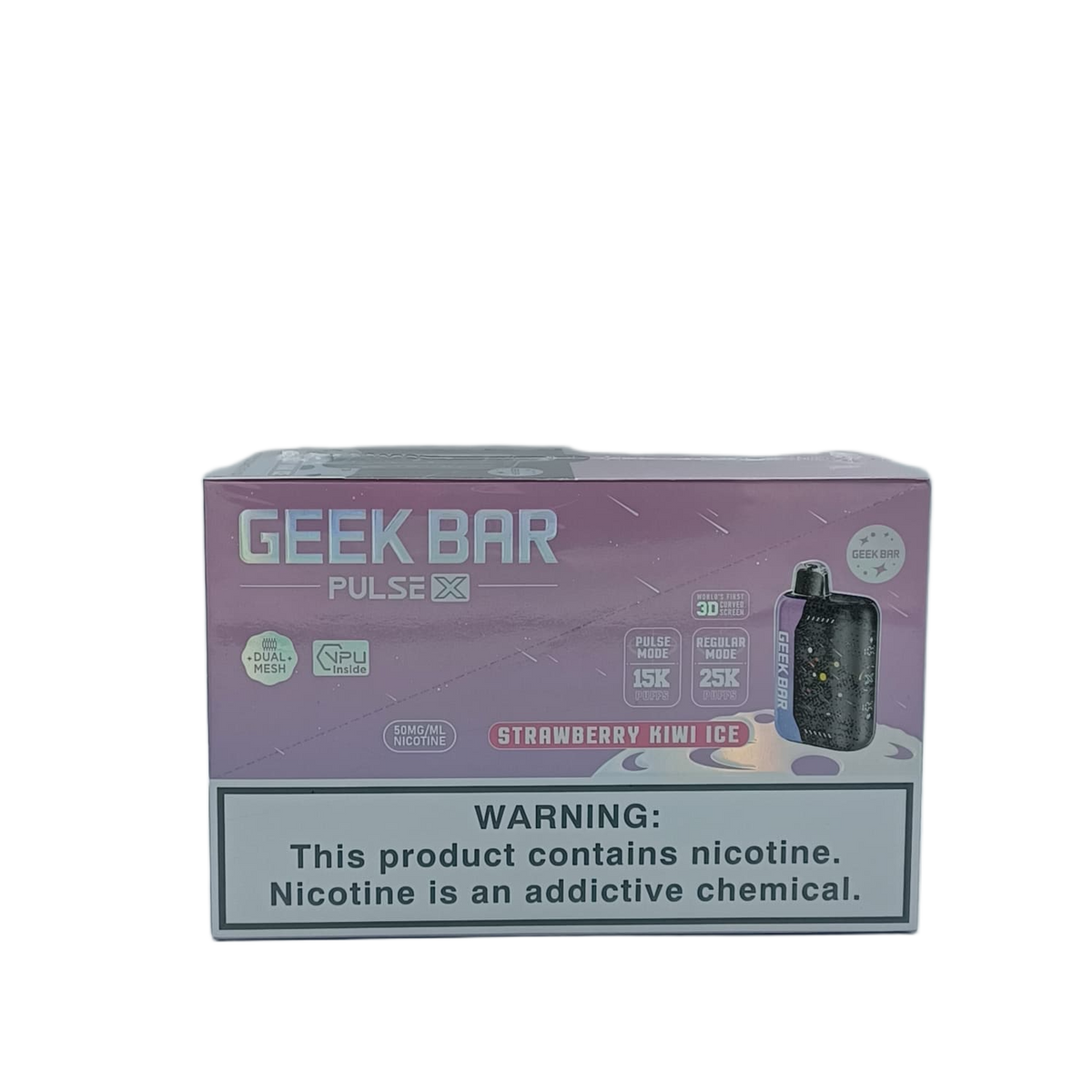 GeekBar PulseX Strawberry Kiwi Ice 5ct