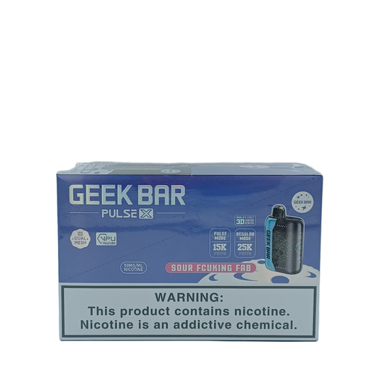 GeekBar PulseX Sour Fcuking Fab 5ct