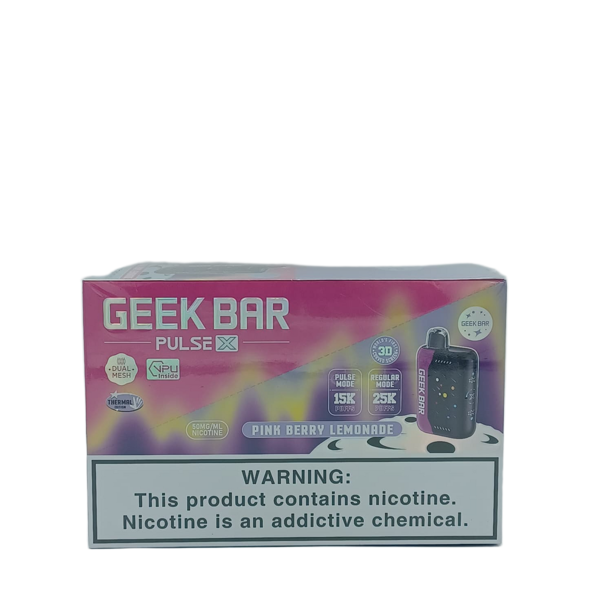 GeekBar PulseX Pink Berry Lemonade 5ct