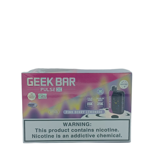 GeekBar PulseX Pink Berry Lemonade 5ct
