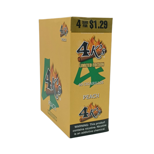 4k's Peach 4/$1.29c 15/4pk