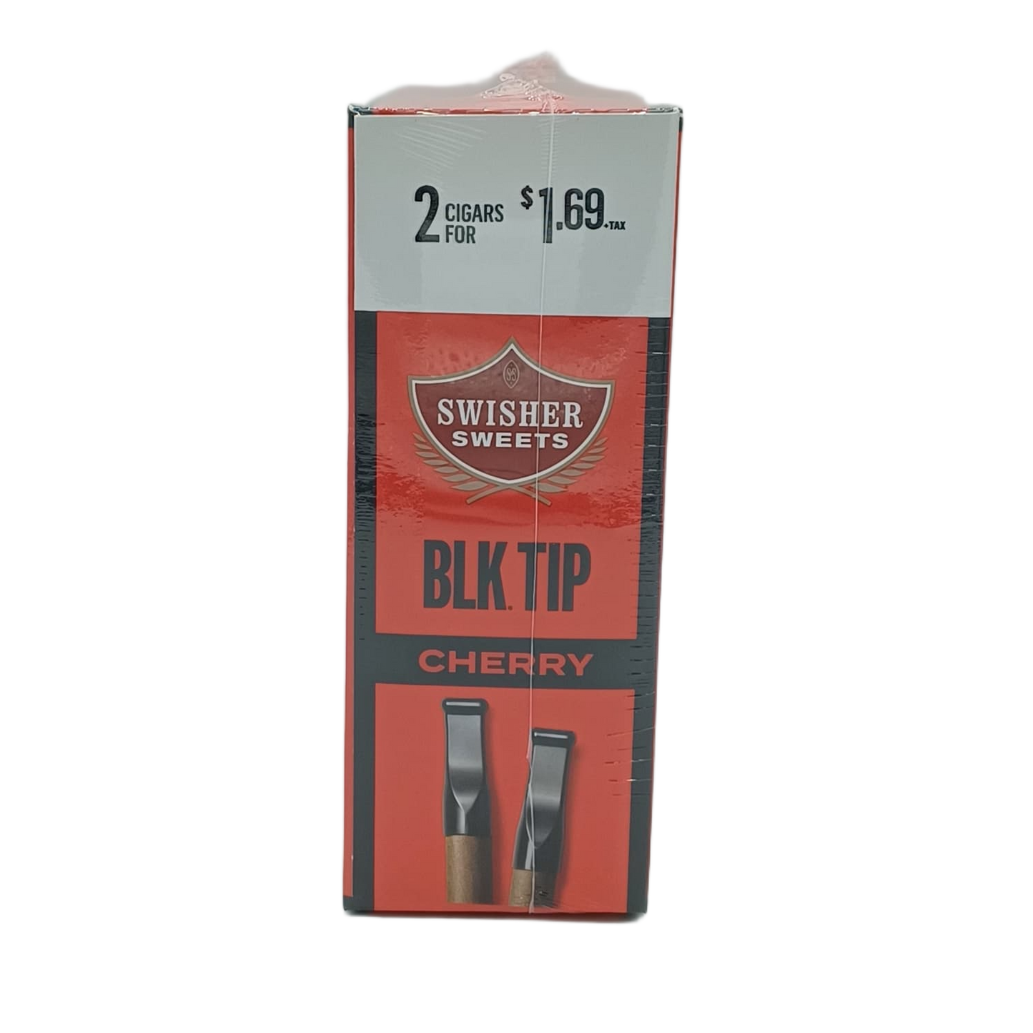 Swisher Sweets BLK TIP Cherry 2/$1.69 15/2pk