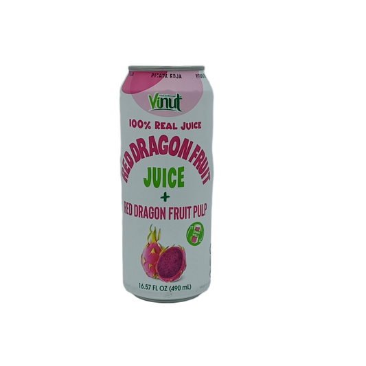 Vinut Red Dragon Fruit Pulp 16.57oz/24ct