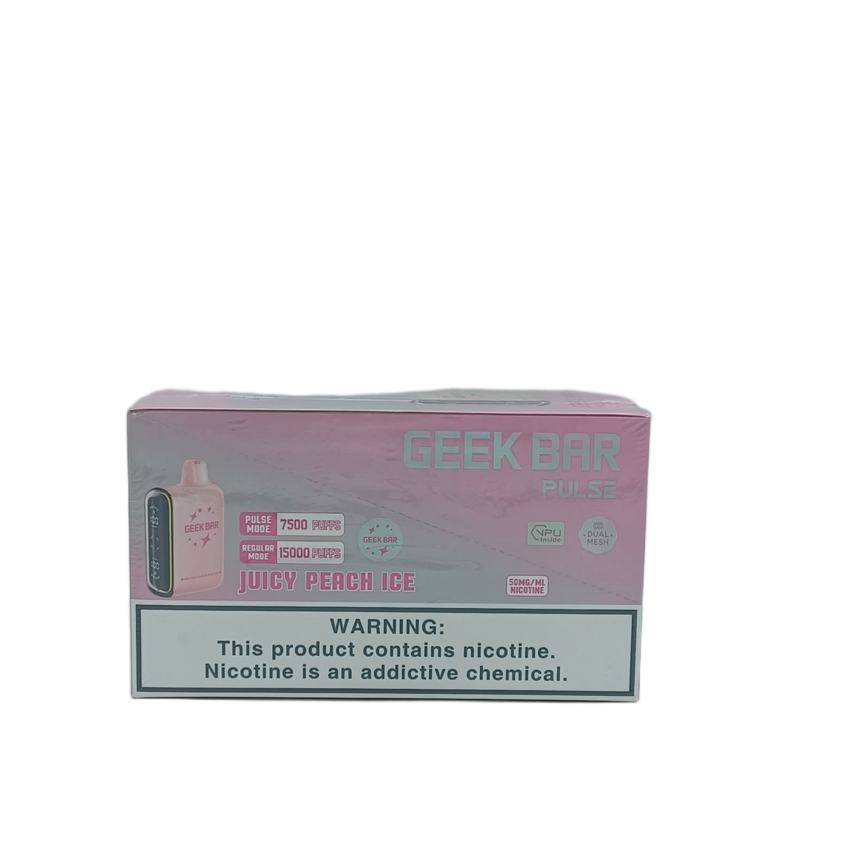 GeekBarPulse Juicy Peach Ice 5ct