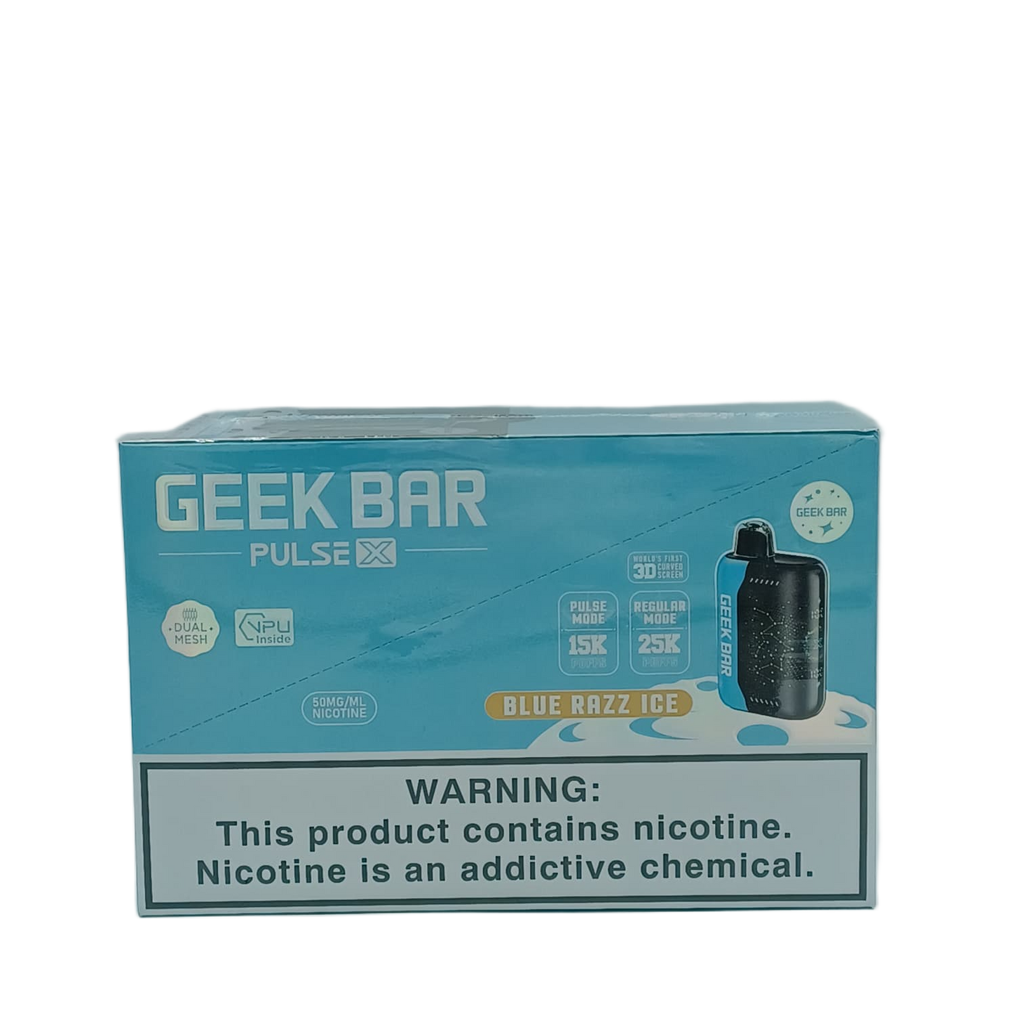 GeekBar PulseX Blue Razz Ice 5ct