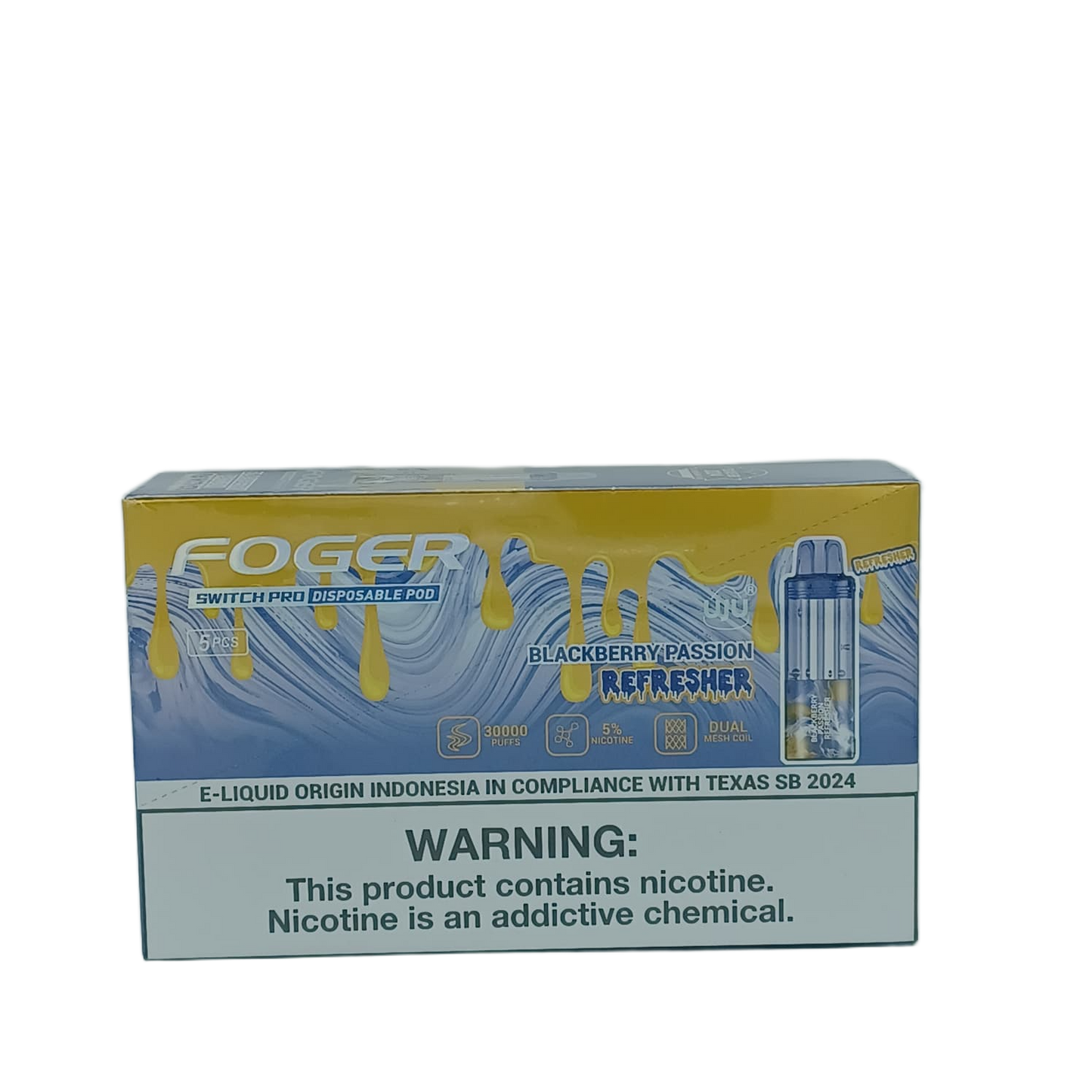 FogerSwitch ProPod BlackberryPassion Refreshrs 5ct