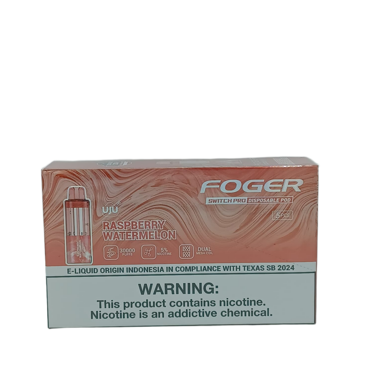 Foger Switch Pro Pod Raspberry Watermelon 5ct